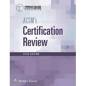 ACSM CPT 準備心得 (二):資源