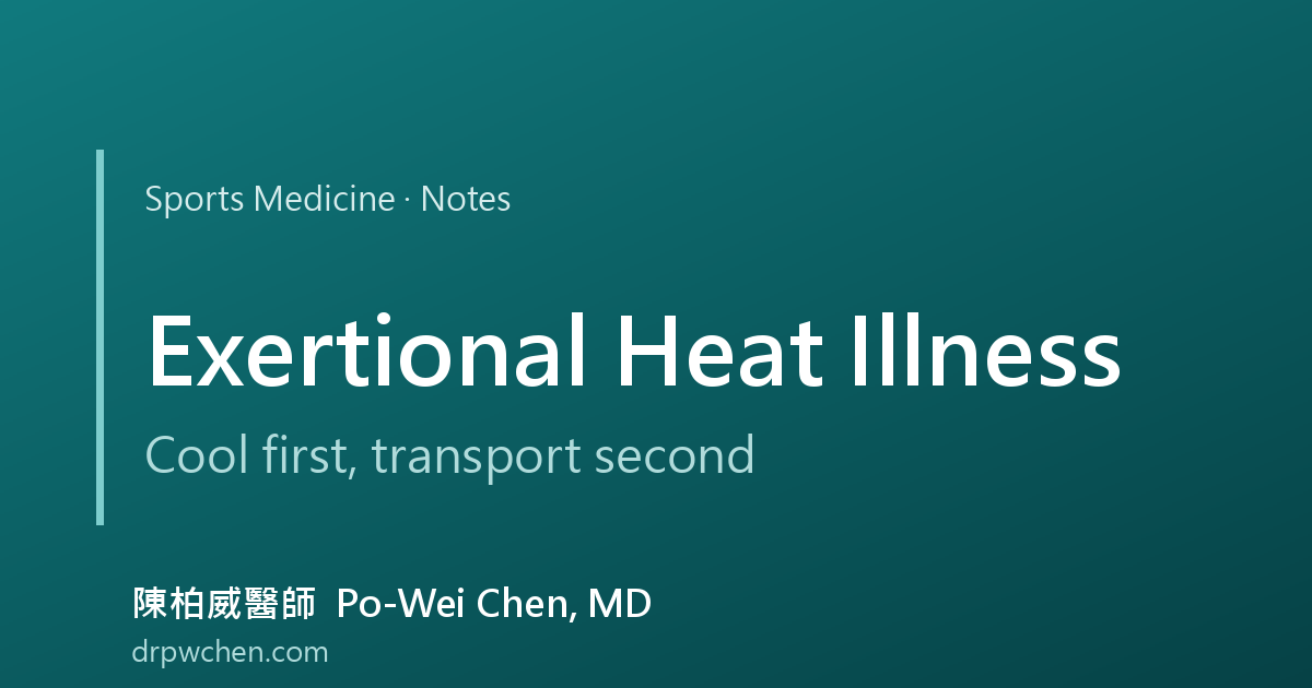 exertional heat illness notes cover